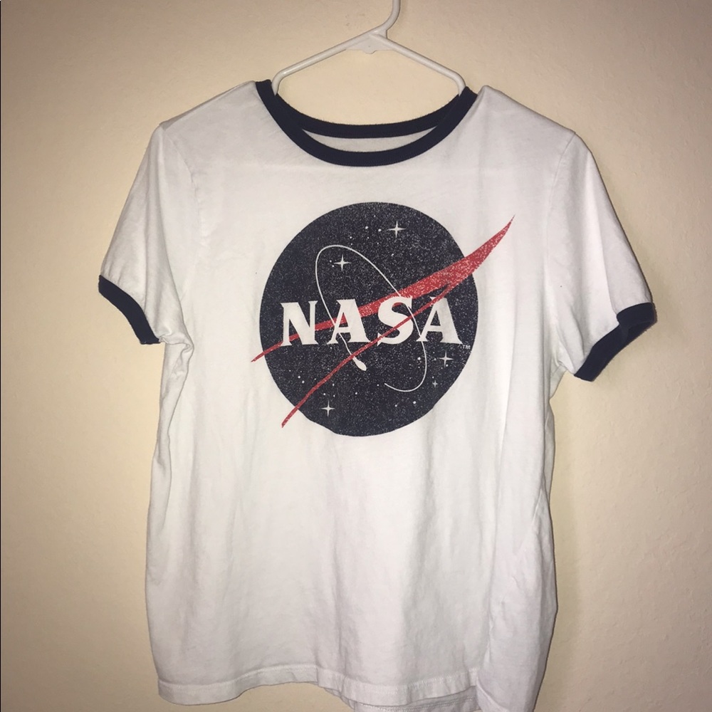 Blue and White NASA Shirt